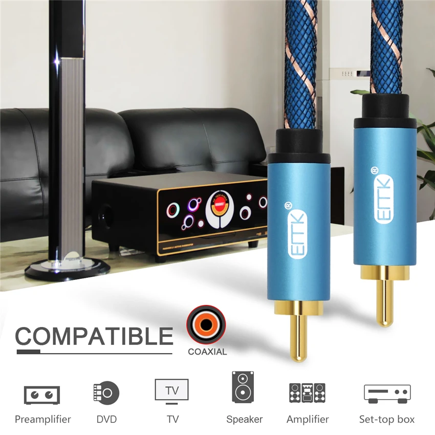 rca to rca cable coaxial cable (6)