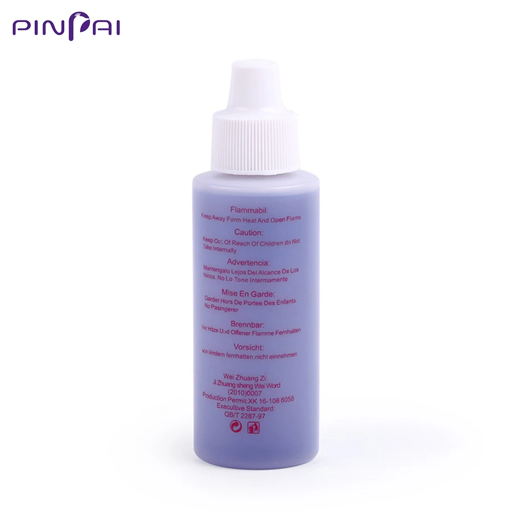 60ml Nail Art Acrylic Liquid Powder Nail Polymer DIY False Nail Tips Builder Sculpture Acrylic Nail Monomer Liquid Manicure Tool