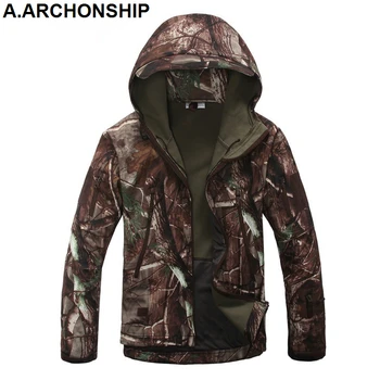 

Winter Men V5.0 Lurker Shark Skin Softshell Military Tactical Jacket Waterproof Windproof Warm Coat Jacket Men's Pro