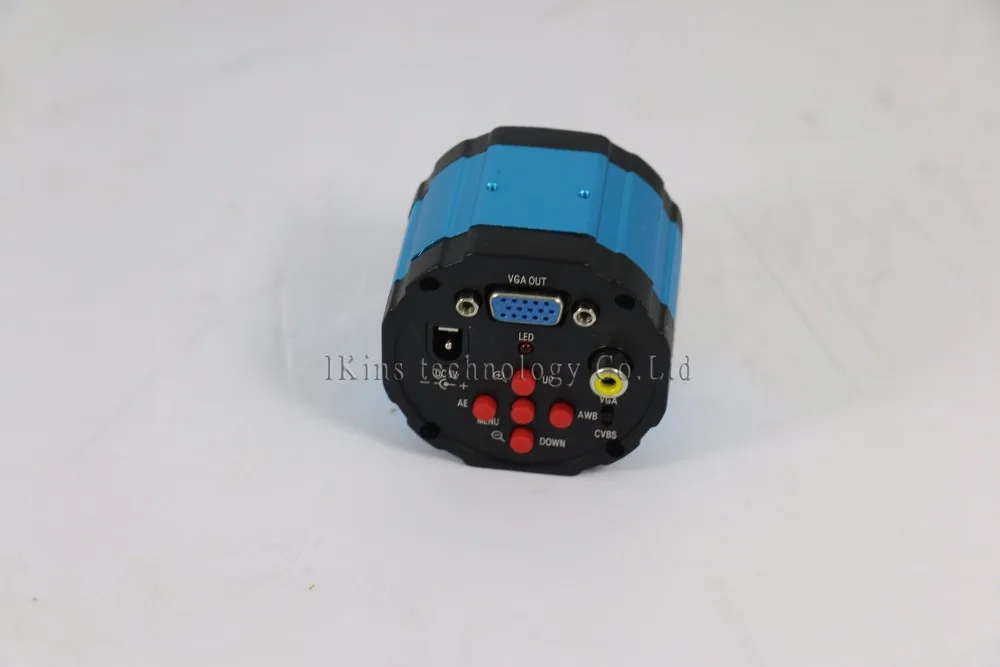 

Free shipping 2 in1 Digital Industry Industrial Microscope Camera Magnifier VGA AV TV Video Output for PCB Lab + AC Power Supply