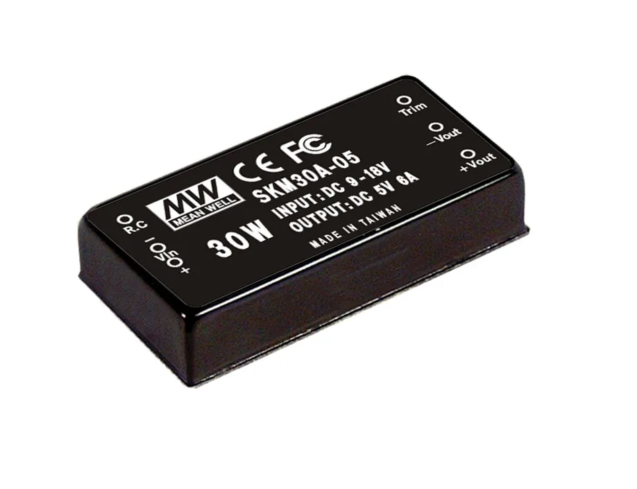 

[PowerNex] MEAN WELL original SKM30C-05 5V 6A meanwell SKM30 5V 30W DC-DC Regulated Single Output Converter