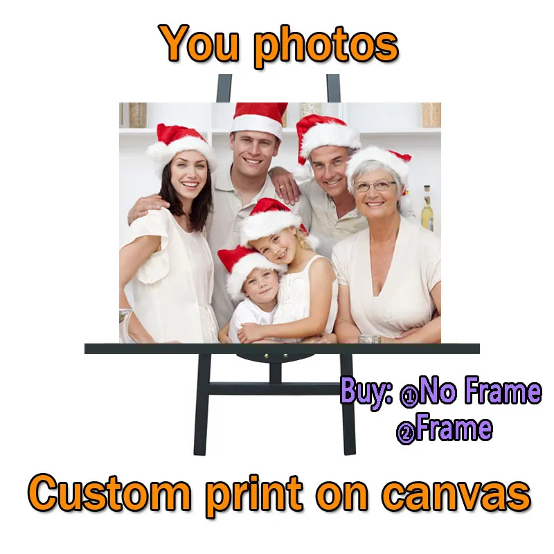 

Waterproof Printing Photo Spray Painting Custom Canvas Print On Canvas Printing Wall Pictures Home Decoration No Frame