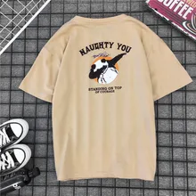 2019 camisetas de verano moda Dabbing Panda divertida camiseta mujer algodón Tee Harajuku estilo coreano ropa Casual Streetwear Top(China)