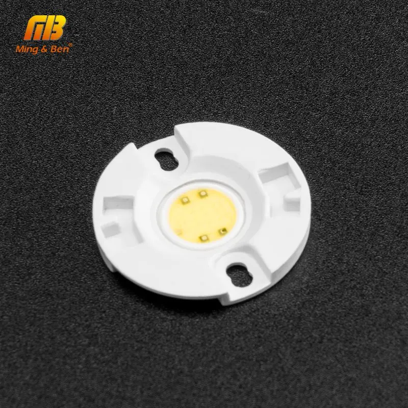 

5PCS LED COB Chip Fixed Holder 28mm X 28mm Round LED Bulb Lamp Base For LED Bead Setting DIY Floodlight Spotlight 11x11mm