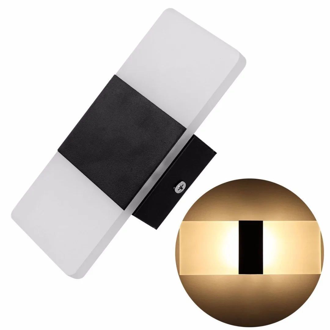 2019 Newest Modern LED Wall Light Up Down Cube Indoor Outdoor Sconce Light Lamp Decoration