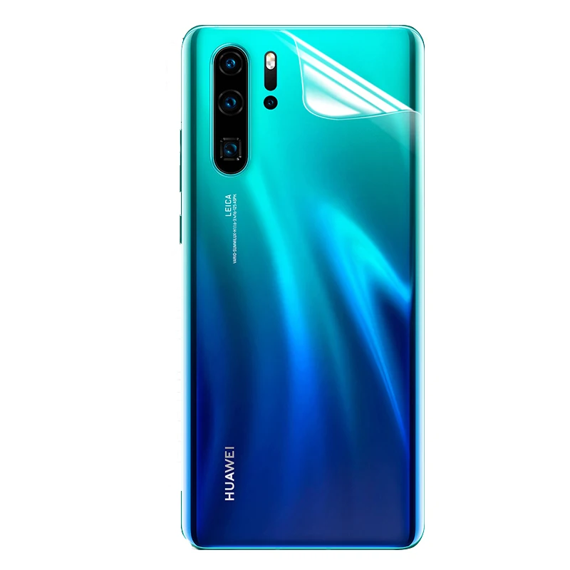 3D гелевая Защитная пленка для huawei P30 PRO P20 Lite, глянцевая Защитная пленка для экрана для huawei P10 Lite P30 P20 0,1 мм, задняя Гидрогелевая пленка