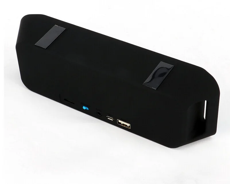 Portable Bluetooth Speaker wireless mini Speaker Amplifier Stereo Subwoofer Speaker TF USB FM Radio Built-in Mic Dual Bass SP208