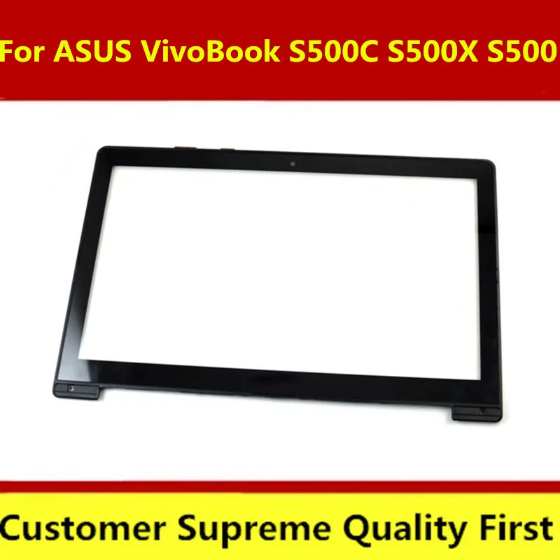 15," сенсорный экран для ASUS VivoBook S500C S500X S500 сенсорный с рамкой рамка TCP15F81