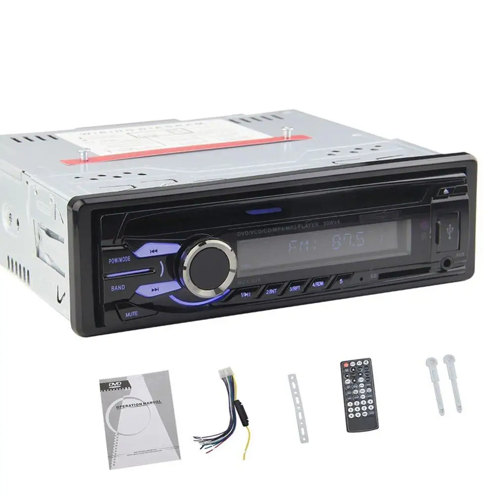 High Quality ! Single Din 1 Din Car DVD Player FM AM Radio Car Stereo