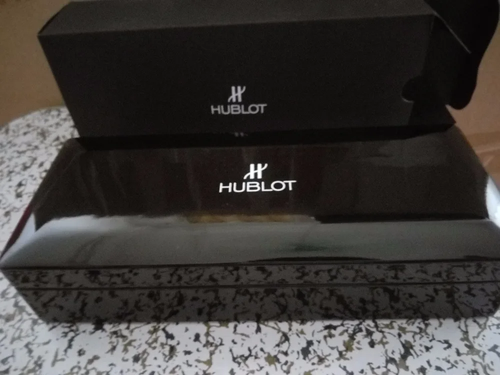Бесплатная Доставка!! Hublt Копия Дерева Черный Ящик хорошее качество Цвет|wooden bottle
