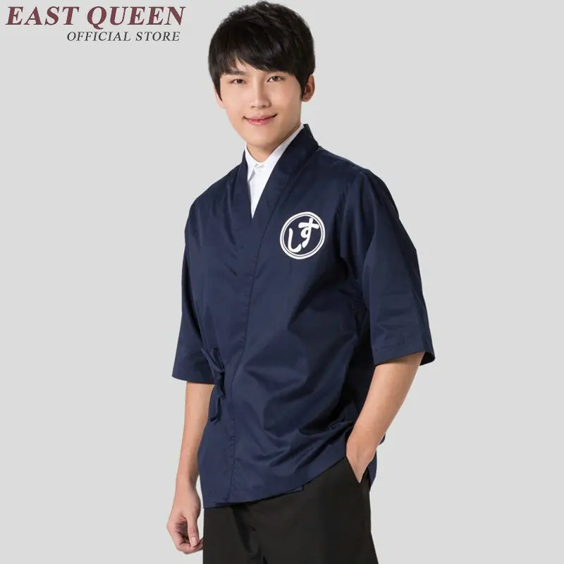 Sushi-chef-uniform-men-women-japanese-restaurant-uniforms-restaurant