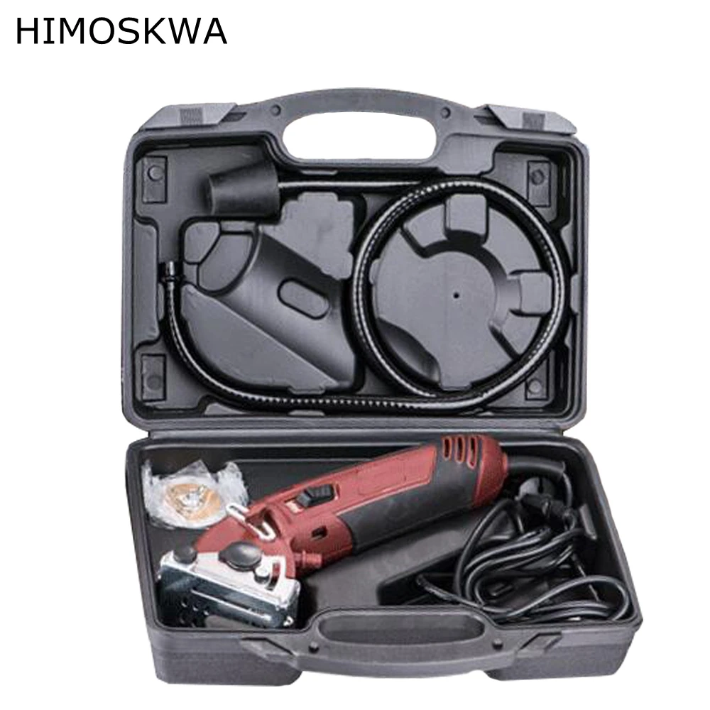 

HIMOSKWA 400w Multifunctional Power Tool electric Trimmer metal working tool woodworking Tools electric saw set