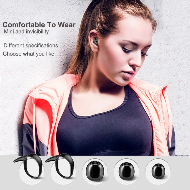 Дешево YOU FIRST TWS Bluetooth наушники 5,0 гарнитура блютуз беспроводные наушники HD стерео наушники беспроводные с зарядной коробкой