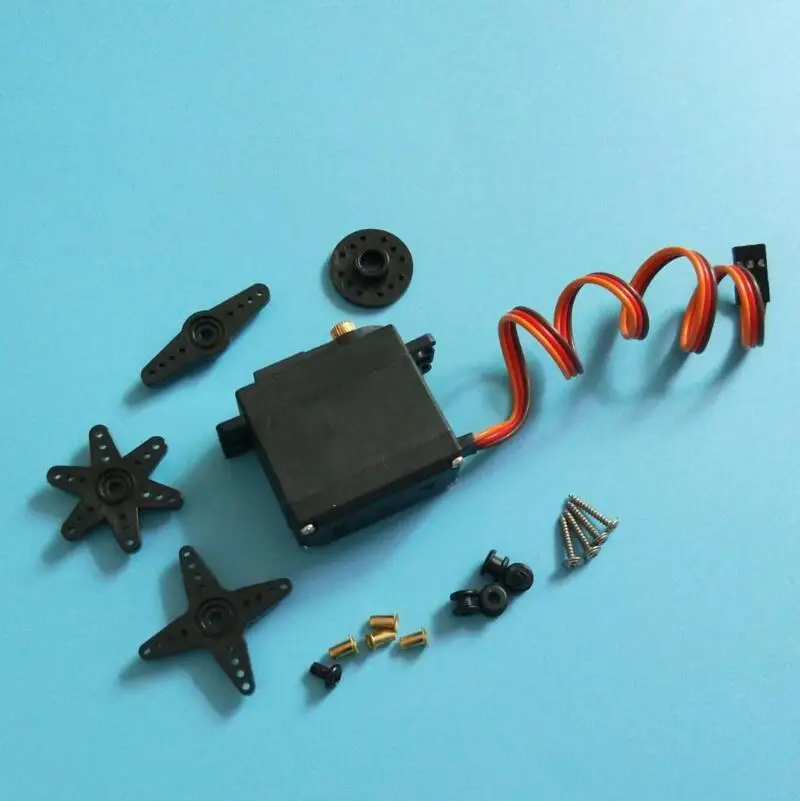RC Boat Model Servo 55g Metal Digital Servo for DIY RC Car/Boat/Airplane/Mechanical Arm Thrust 14KG