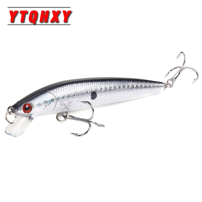 

1PCS 10cm 8.5g Minnow fishing lure 3D eyes fishing bait isca artificial para pesca carp wobbler fishing tackle YE-202