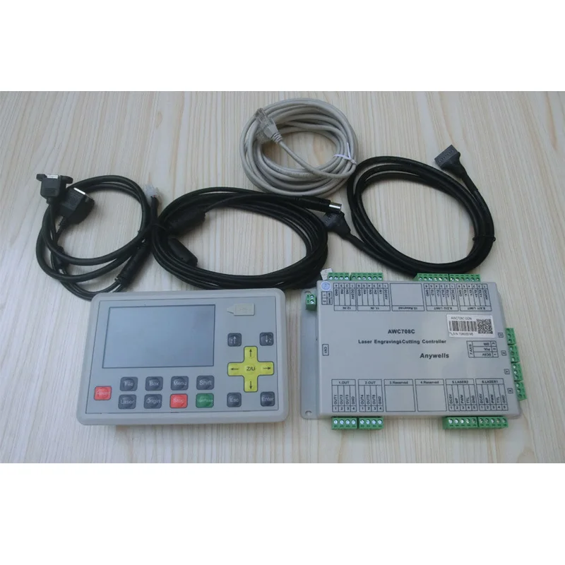AWC Trocen AWC708LITE DSP CO2 laser controller supporting double head | Инструменты