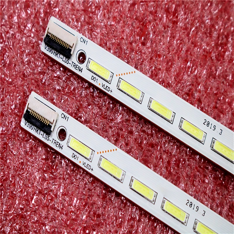 FOR LED39R5100DE LED Article liquid crystal lamp V390HK1-LS5-TREM4 4A-D069457 495MM 2PCS =48LED Test to ensure 100% usage! 39 led strip v390hk1 ls5 trem4 e117098 for hisense le39a720 led39k300j 4a d074762 le39a700k l39em58c v390hj1 le1 le2 48 leds