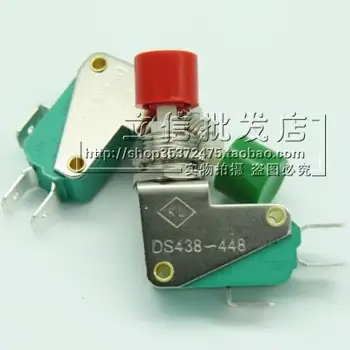 

8pcs push button Switches 125/250V 16A switch DS-438 foot width 6.3mm opening 12mm for power supply