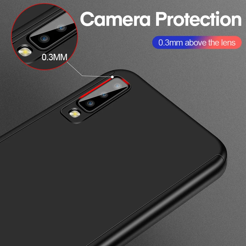 Чехол Olhveitra для Samsung Galaxy A9 2018 чехол с полным покрытием 360 защитный + пленка из