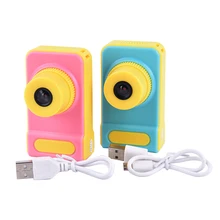 Мини цифровой Камера 2 дюймов с милым рисунком Камера игрушки для детей, подарок на день рождения 1080P игрушки малыша Камера