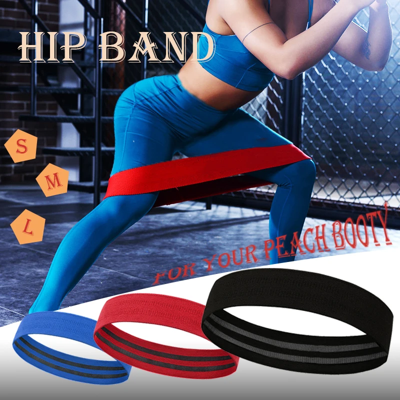 Hip Resistance Loop Bands Elastic Band Fitness Equipment Rubber Bands