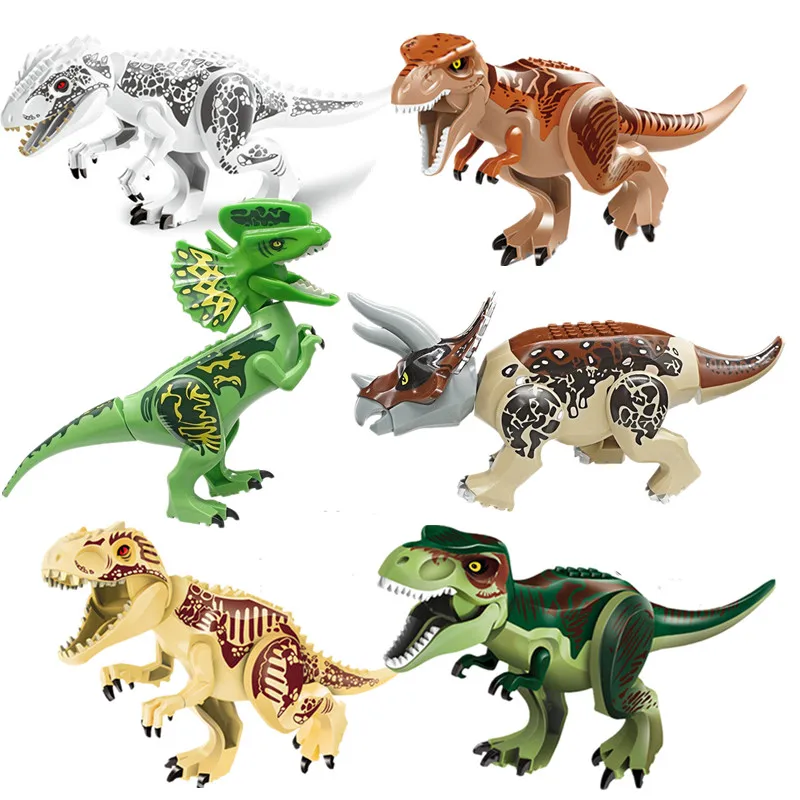 Single sales large Jurassic Dinosaur world Figures Tyrannosaurs Rex