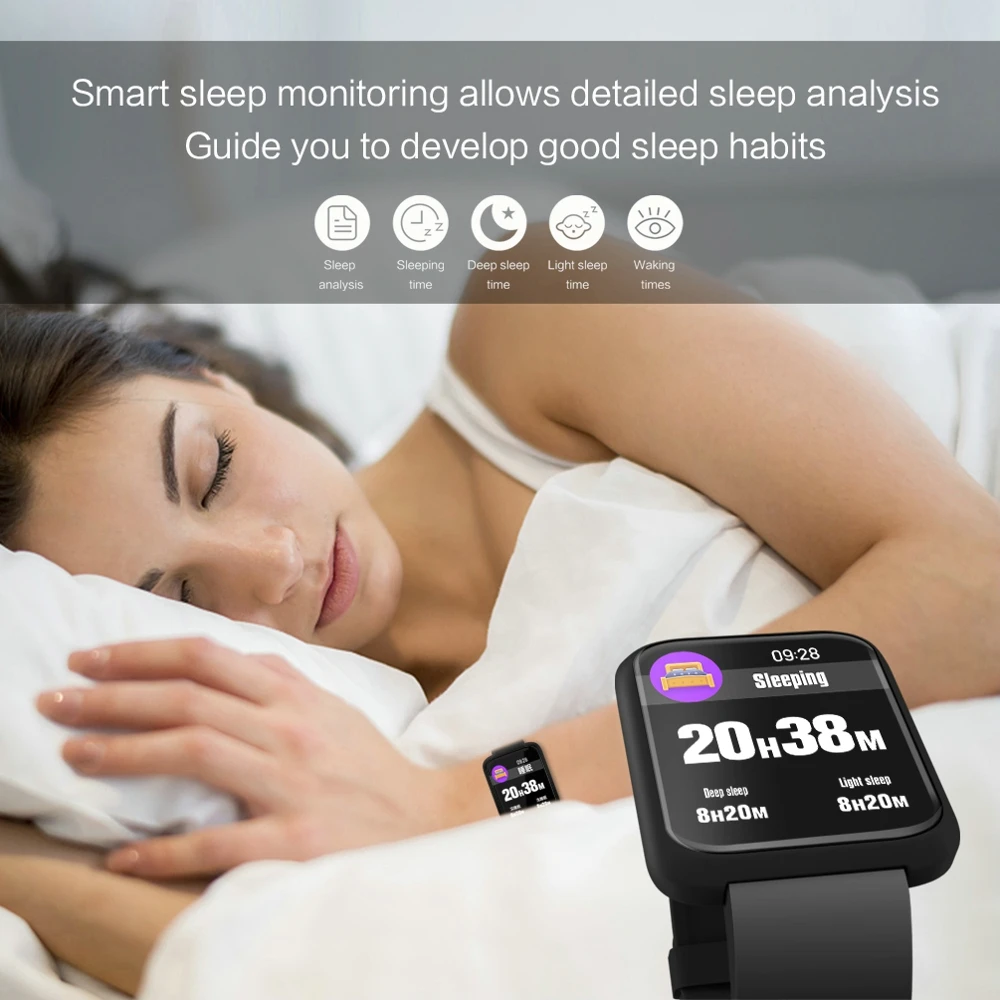 LEMFO New Smart Watch Waterproof Professional Sport Modes Smart Band Heart Rate Blood Pressure Oxygen Long-term Standby For Men 