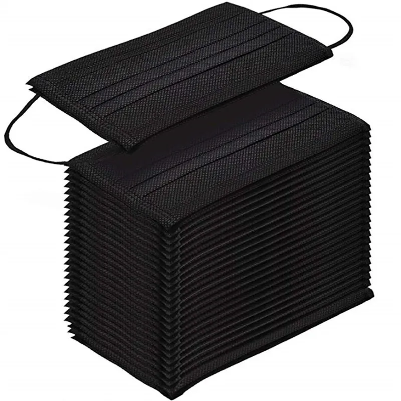 

20pcs Disposable Earloop Face Masks Germ Dust Protection Four Layer Activated Carbon Filter Face Masks Makeup Tools