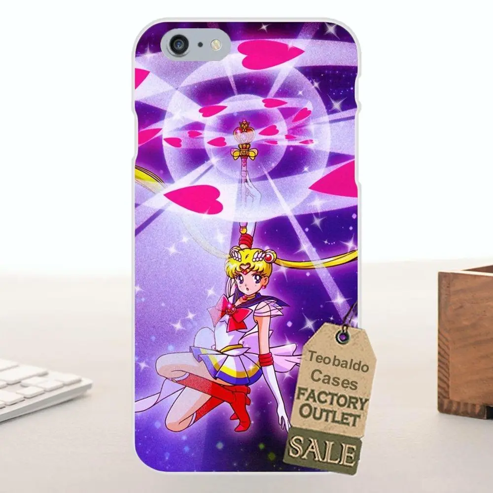 ТПУ протектор Aria The Scarlet Ammo аниме Сейлормун для Apple iPhone 4 4S 5 5C SE 6 6S 7 8 Plus X LG G4 G5 G6 K4 K7 K8