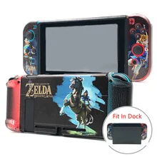 Nintend switch Hard Case and Joy-Con Controller Grips Protection Shell Cover Easy Snap-on Fit-In-Dock