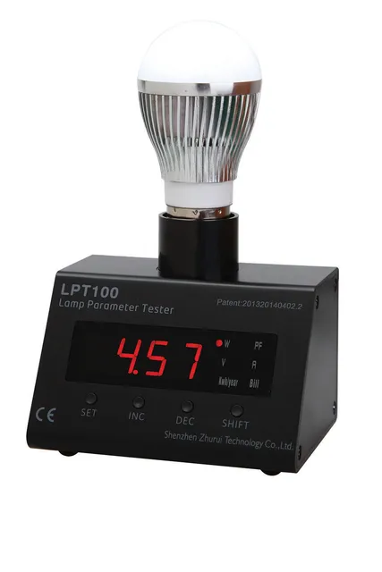 LPT100 led lamp tester led power meter show voltage current power power