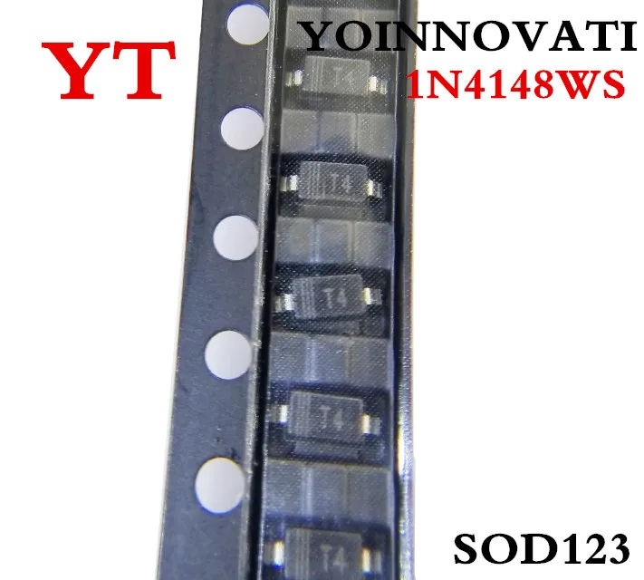 

500pcs/lot 1N4148WS 1N4148 T4 0805 SOD-323 Best quality