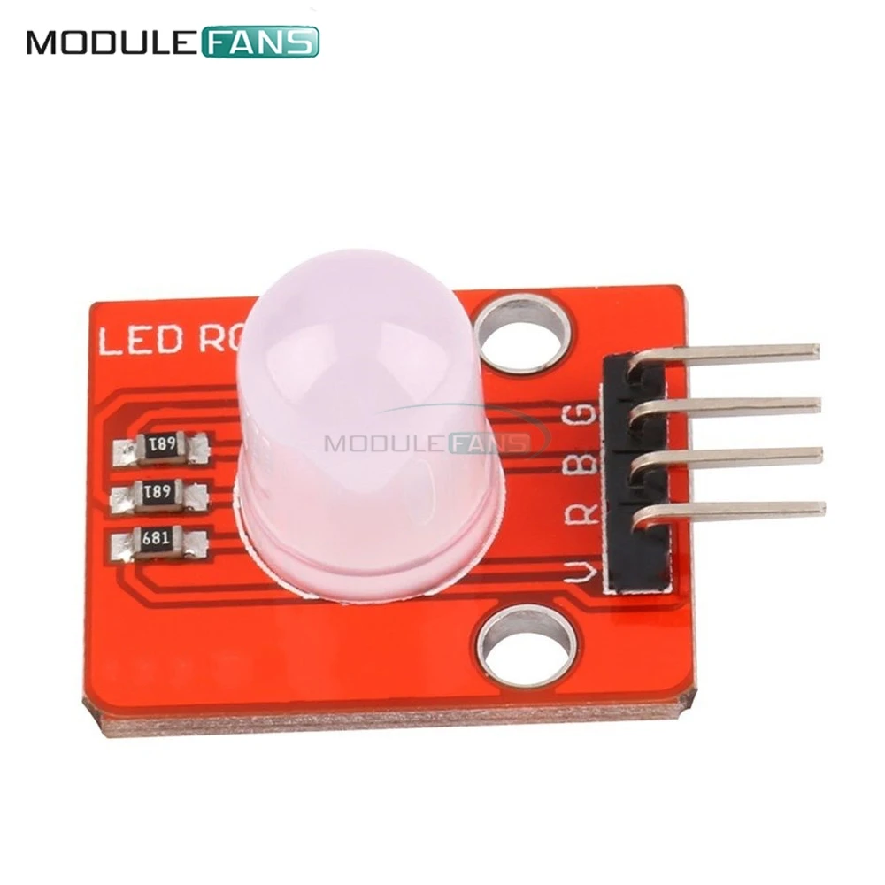 Светодиодные модули RGB 10 мм 2 шт. светоизлучающие диоды для Arduino STM32 5 в M92|diode module|diode