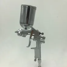 SAT1264 пистолет-распылитель, пневматическая кисть для краски, инструмент для гравитационного кормления, Аэрограф, пистолет, пневматическая мебель для краски автомобиля, 400 мл