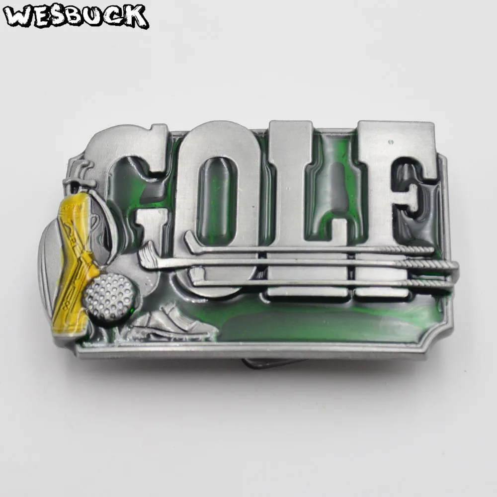 5 PCS MOQ Fashion Buckles WesBuck Brand New Style Metal Rectangle Belt Buckles for Man Women Western Belt Head