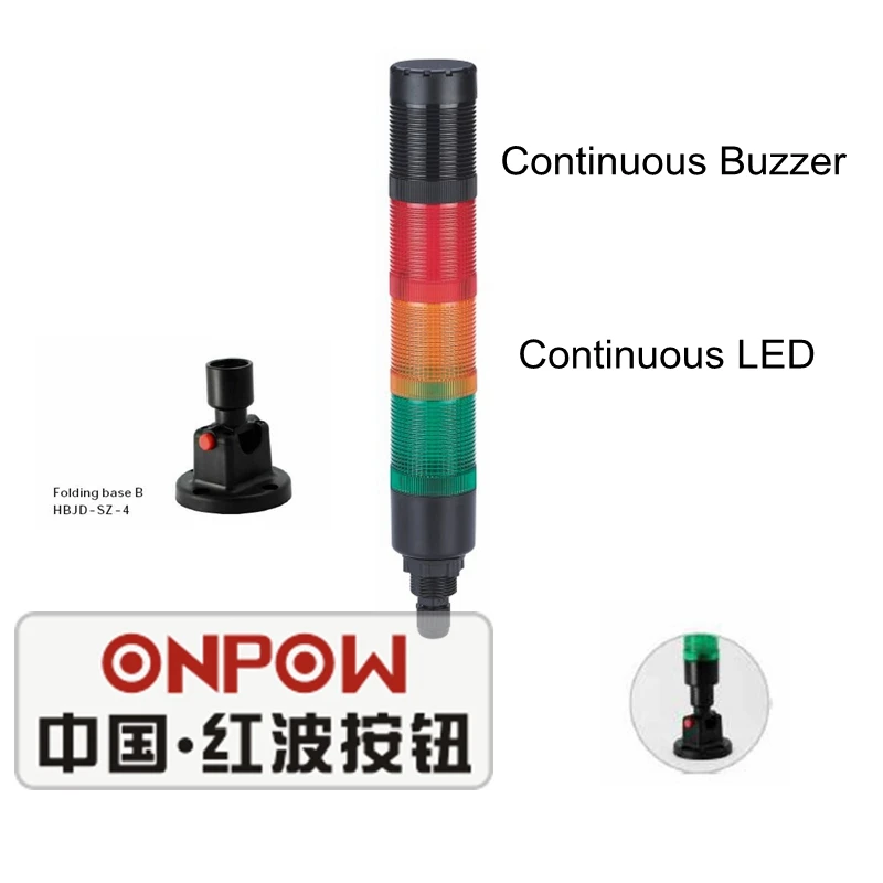 Lampada Segnale LED 22mm 24v AC//DC VERDE