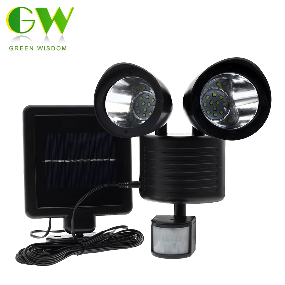 

Super Bright 14 LED / 22 LED Waterproof PIR Motion Sensor Solar Powered Light Garden Security Lamp Outdoor Street Spotlight