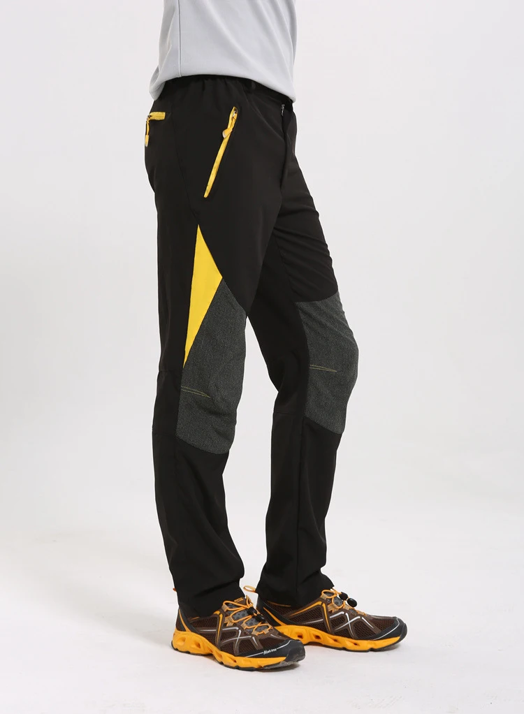 Hombres verano al aire libre Softshell Pantalones anti-ultravioleta senderismo camping corriendo transpirable elástico impermeable trekking ciclismo Pantalones Hombres verano al aire libre Softshell Pantalones anti-ultravioleta senderismo camping corriendo transpirable elástico impermeable trekking ciclismo Pantalones