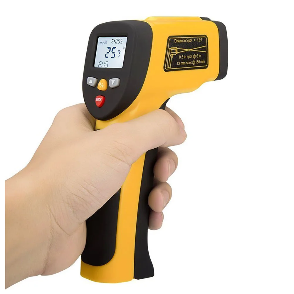 

XINSITE Digital Dual Laser Infrared Thermometer Non-Contact Infrared Thermometer(-58~1202 Fahrenheit/-50 ~650 Degrees Celsius)