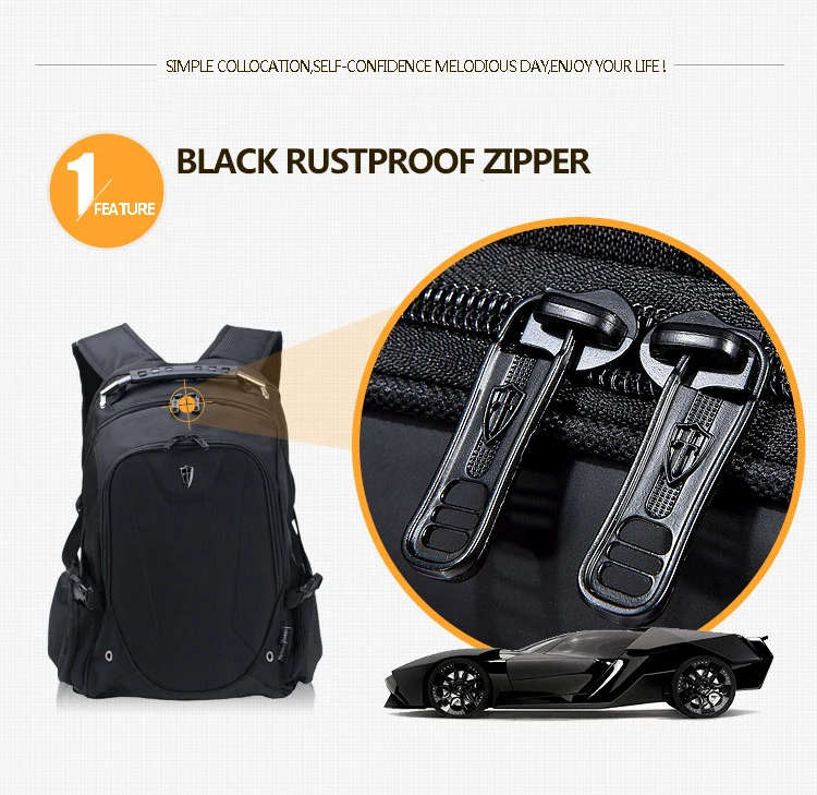 5BLACK-RUSTPROOF-ZIPPER