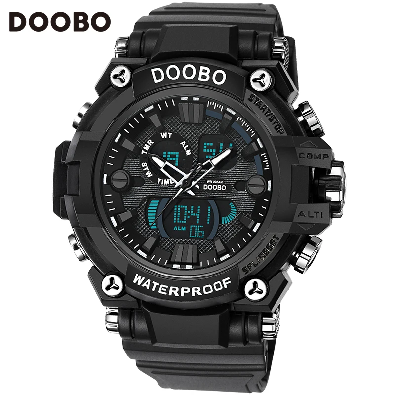 Doobo военные спортивные часы мужские лучший бренд класса люкс известный