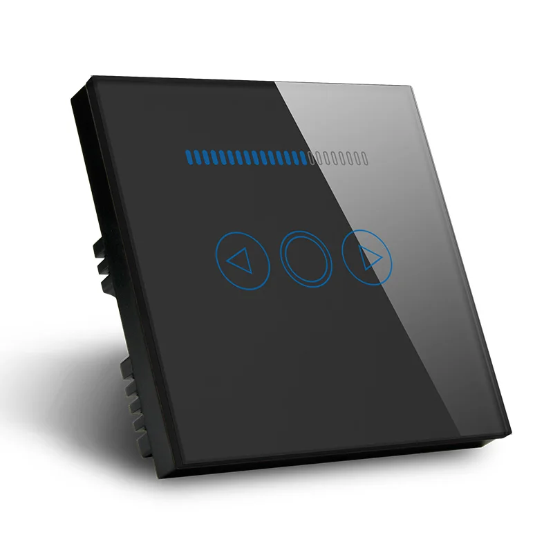  LED Dimmer EU Standard Crystal Touch Glass and Remote Control Light Dimmer Switch Touch Screen Dimm - 32730672279