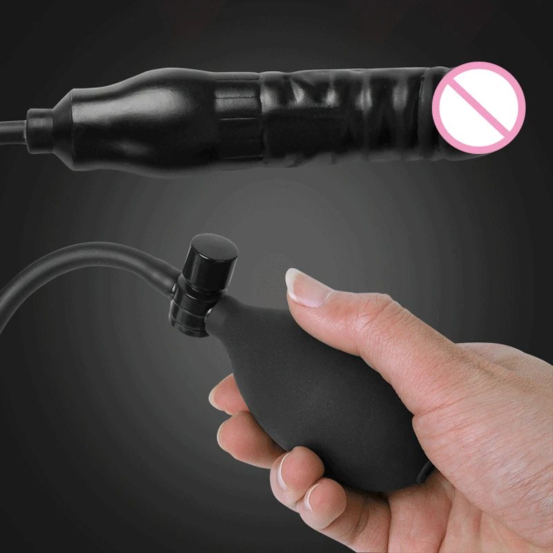 Anal Expander Inflatable Dildo Huge Butt Plug Silicone Sex Toys For Woman Dilatador Prostata Stimulator Plugs Big Buttplug |
