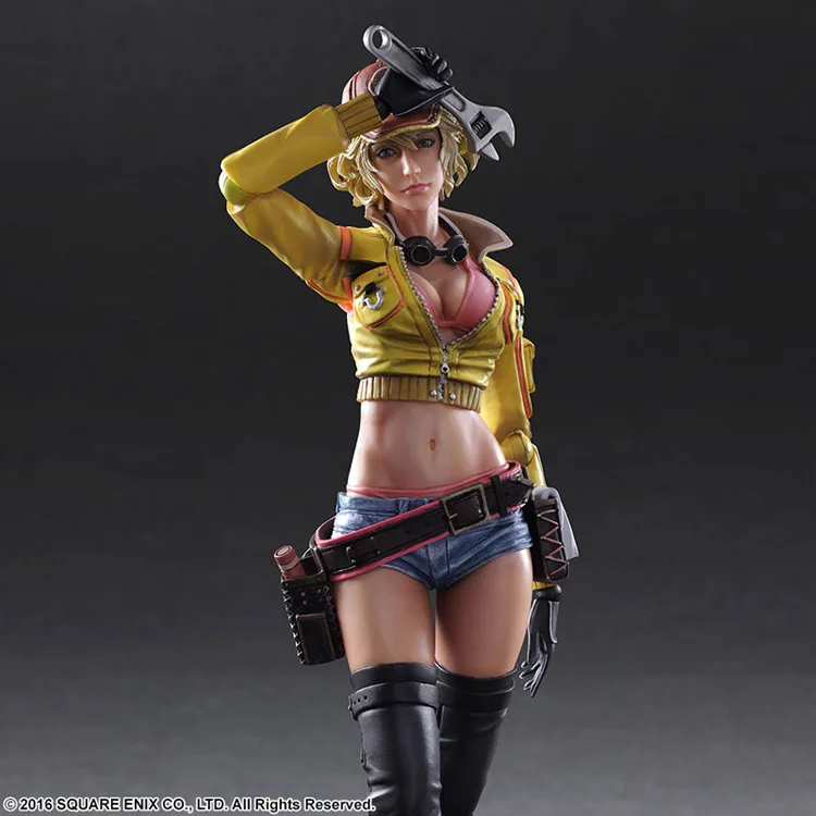 PLAY ARTS 27 см Final Fantasy XV сексуальная девушка Синди Аурум фигурка модель игрушки