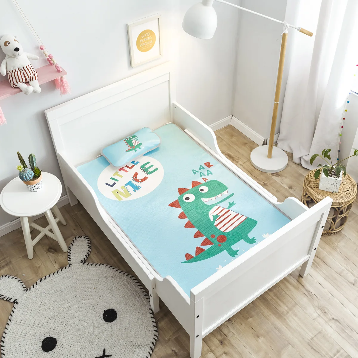 

2019 New 3D printing Summer sleeping mat Summer foldable bedding mattress Cold mat with ice silk Hot Balloon Bed Sheets
