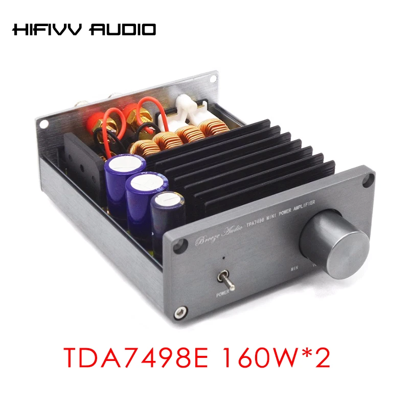 

160W*2 Class D Audio Digital Power Amplifier TDA7498E TDA7498 board Dual Channel Audio Stereo Amplifier