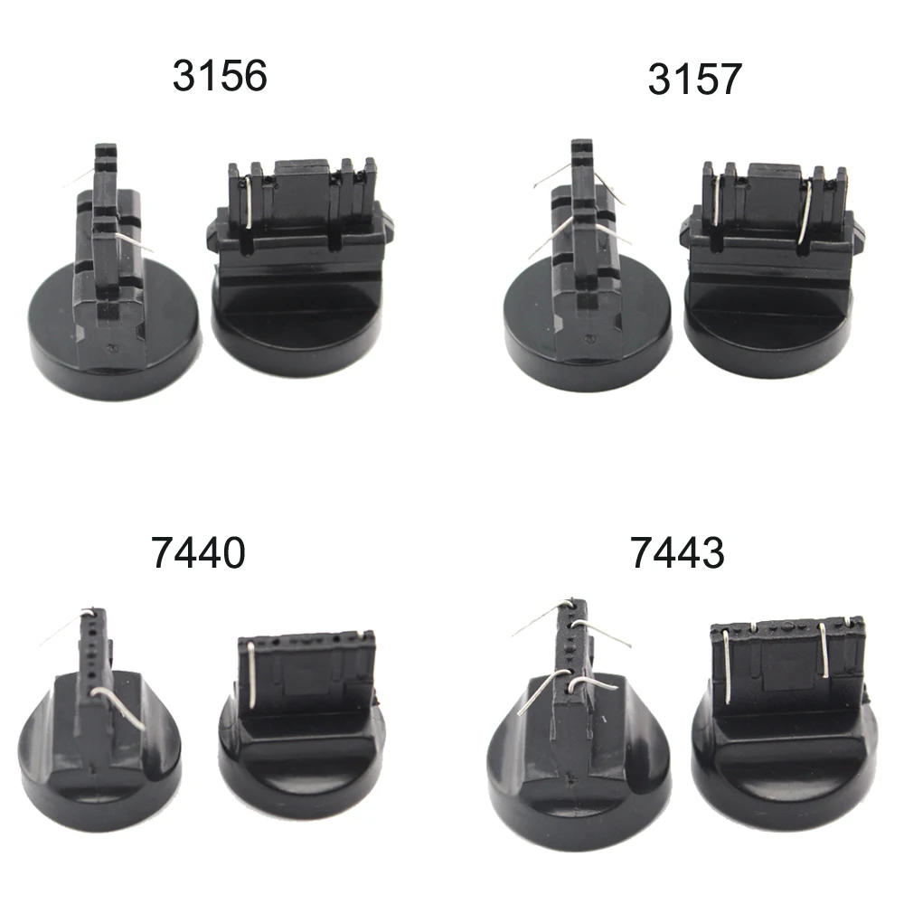 2 шт. 7440 T20 18 SMD 5050 светодиодный лампочка индикатор поворота Задний задний светильник s автомобильный источник освещения белый красный желтый зеленый янтарь