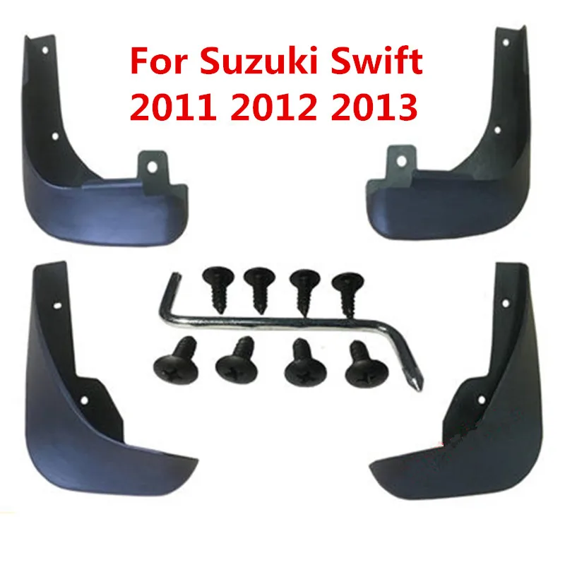 Брызговики автомобильные Брызговики крыло брызговиков для Suzuki Swift 2011 2012 2013 аксессуары для стайлинга автомобилей