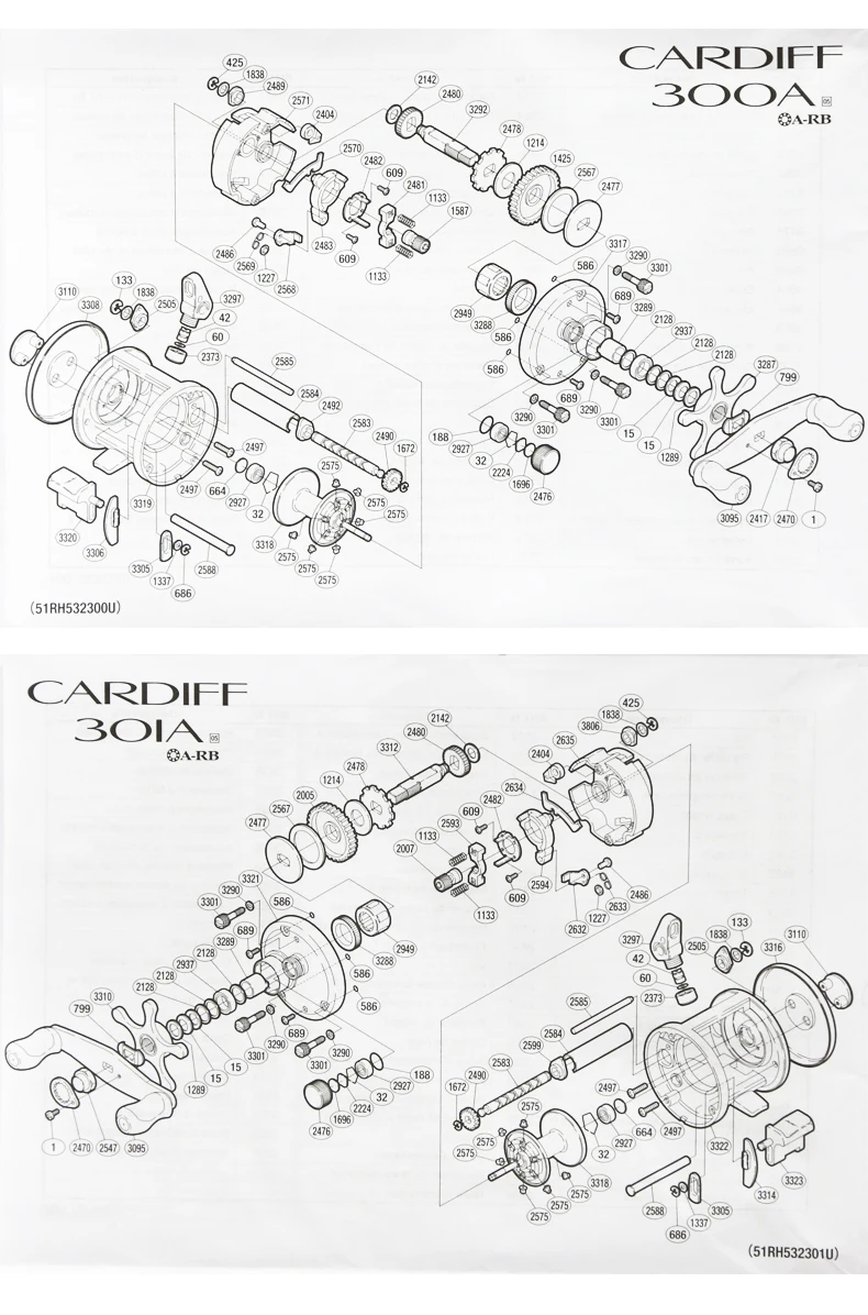 Японская Shimano CARDIFF 200A 201A 300A 301A 400A 401 Рыболовная катушка 4+ 1BB 5,8: 1 круглая Рыболовная катушка