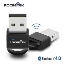 Rocketek mini usb adaptador bluetooth transmitter audio receptor computer adapter dongle v4 0 for para pc